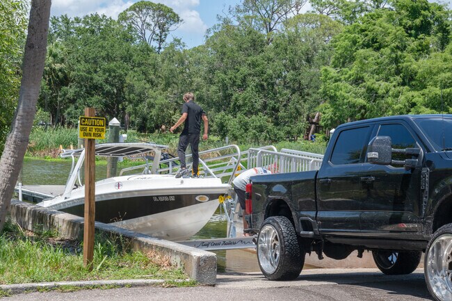 Lake Seminole Park in Largo has a convenient boat ramp that is open to the public.