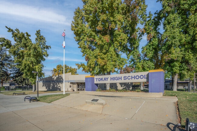 Tokay High School is one of two high schools in Lodi.