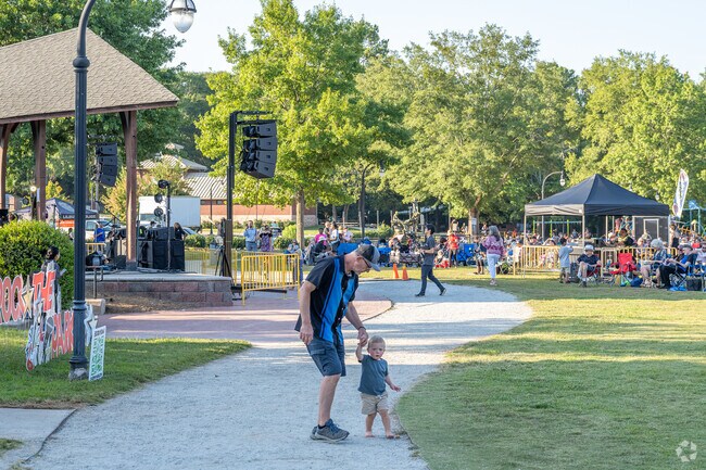 The summer concert series in Lilburn is held during the summer months annually.