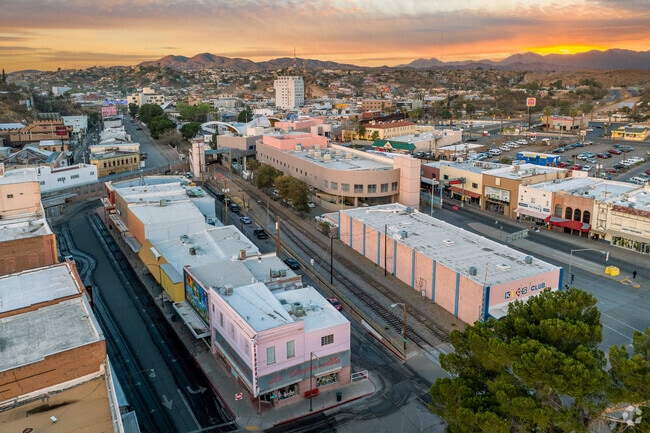 Nogales shares it's border with Mexico, and sees daily crossings of both people and produce trade.
