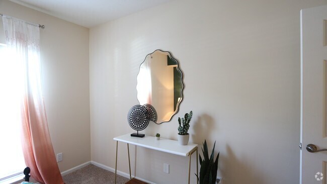 Second Bedroom - 2BR, 2BA - 972 SF - Sandstone