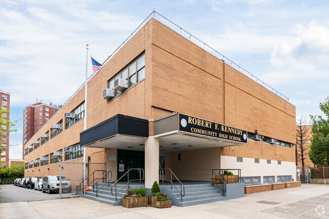 The AP participation rate at the Robert F Kennedy Community High School is 40%.