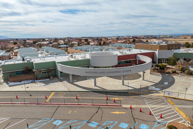 Manzano Mesa Elementary School is located in SE Albuquerque.