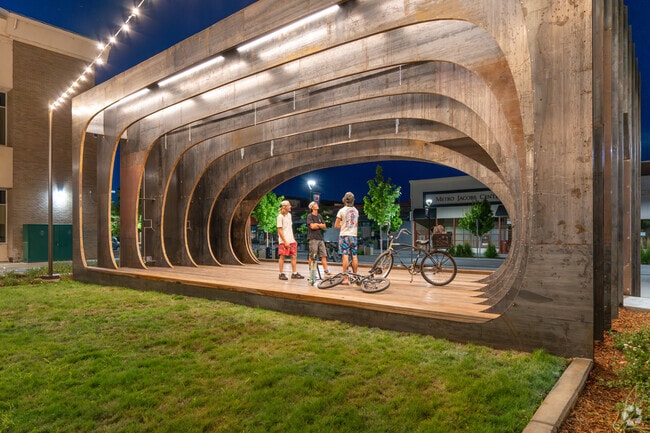 Downtown Redding is a short walk from Garden Tract.