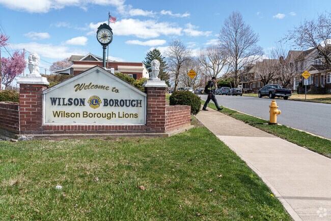 Wilson Borough was first formed as a township in 1913 and changed to a borough in the 1020s.