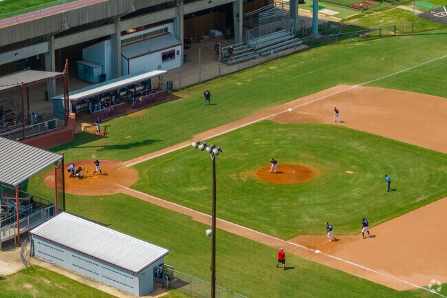 Baseball fosters teamwork and pride at Destrehan High School near Norco, Louisiana.