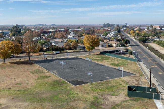 The playground at Fremont Elementary School in Fowler.