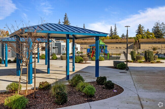 Flora Arca Mata School in Lincoln Village, Stockton is where joy blossoms on the playground.