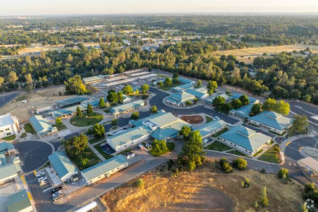 Foothill Plus High School is a beautiful campus.