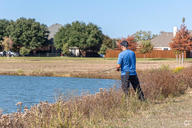 Fishing at local ponds is a way to enjoy nature in Parker.