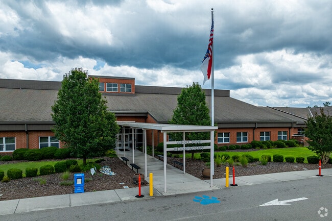 West Pine Elementary School serves around 400 students.