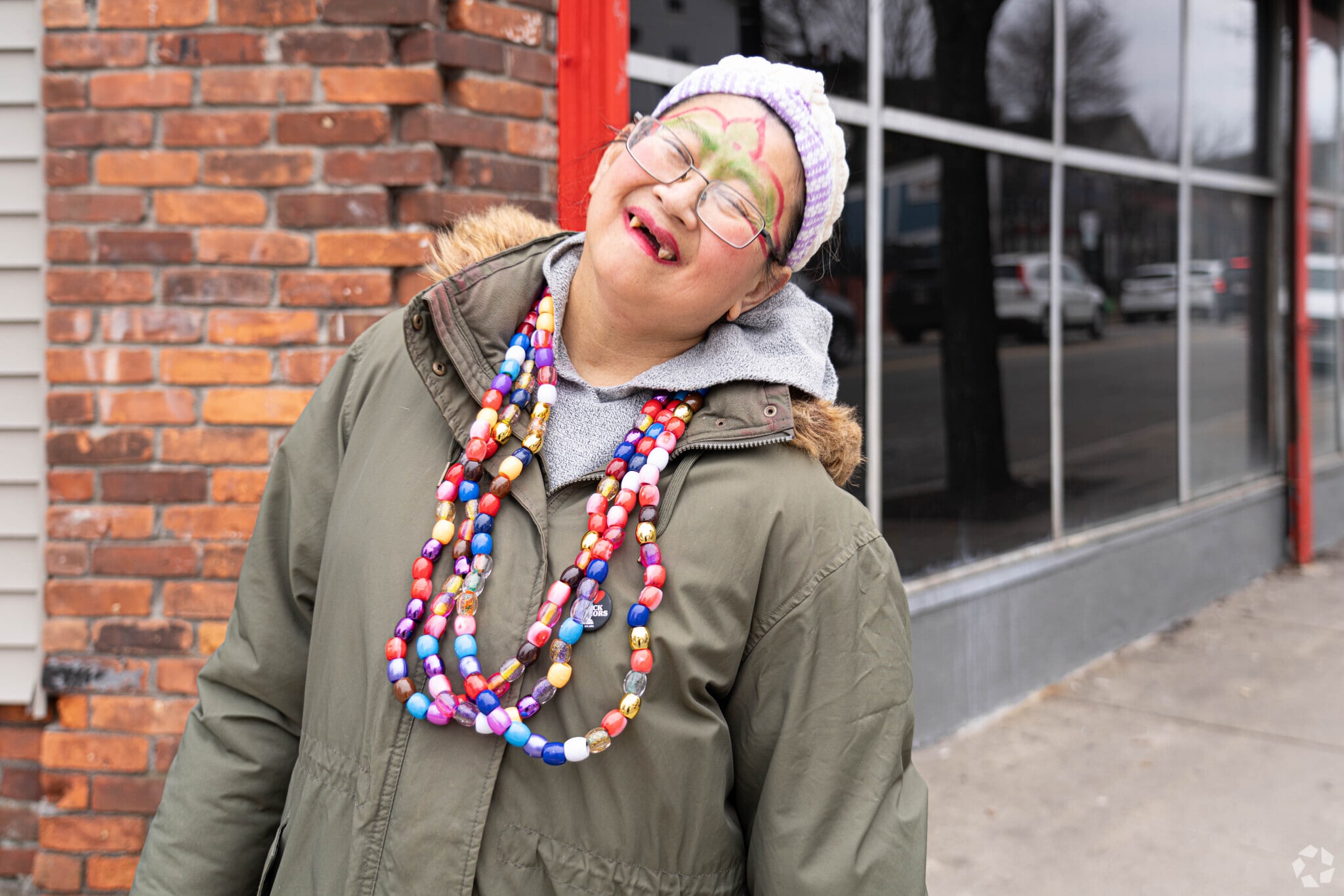 Residents in Mount Bowdoin show pride and culture in their community.