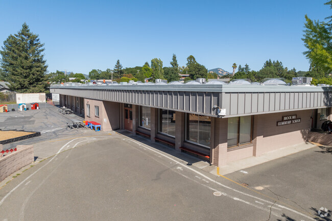 Brook Hill Elementary School in Santa Rosa has safe grounds for students.