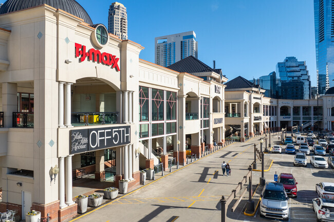 Buckhead Station, with its mix of businesses, is an essential retail hub near Drew Valley.