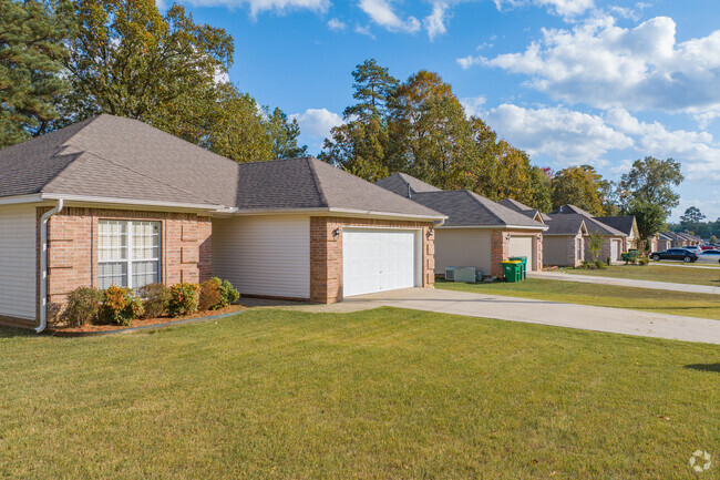 Morgan features a number of subdivisions with small ranch-style homes.