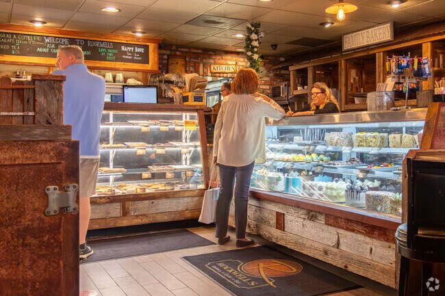 Rockwell's Cafe is situated in the heart of Villa Park, and serves as a community hub.