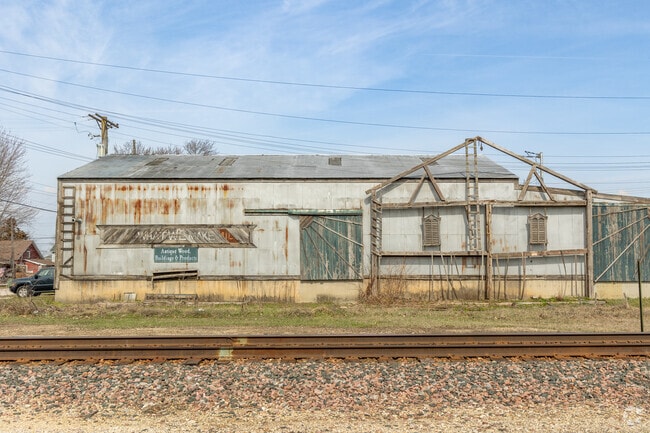 Historic features are all over the downtown Hampshire area.