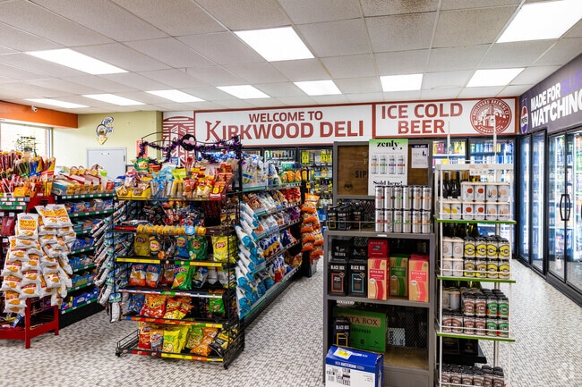 The Kirkwood Deli is a local hotspot of convenience items and quick bites like sandwiches.
