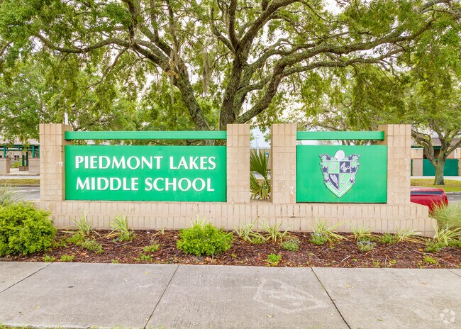 Piedmont Lakes Middle School is located at 2681 Lakeville Road and serves the Clarcona community