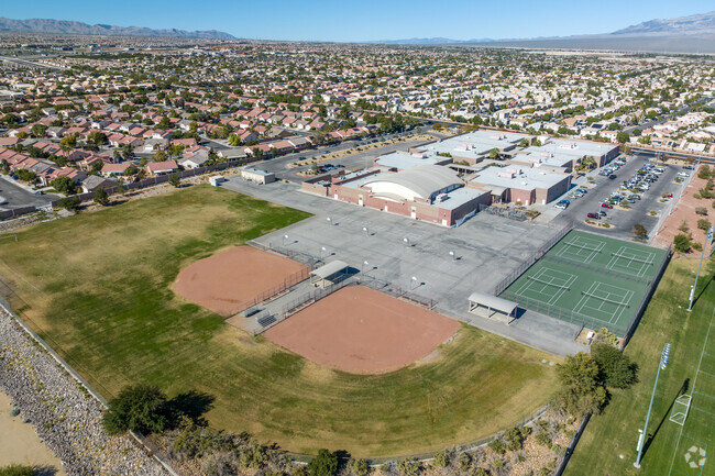 Ralph Cadwallader Middle School has baseball fields for its students.