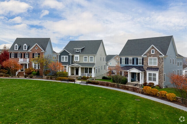Charlestown offers roomy homes with traditional architecture and shared open lawns.