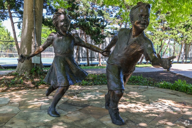 Caruth Park is a wonderful area for the kids to run around and play while burning energy.