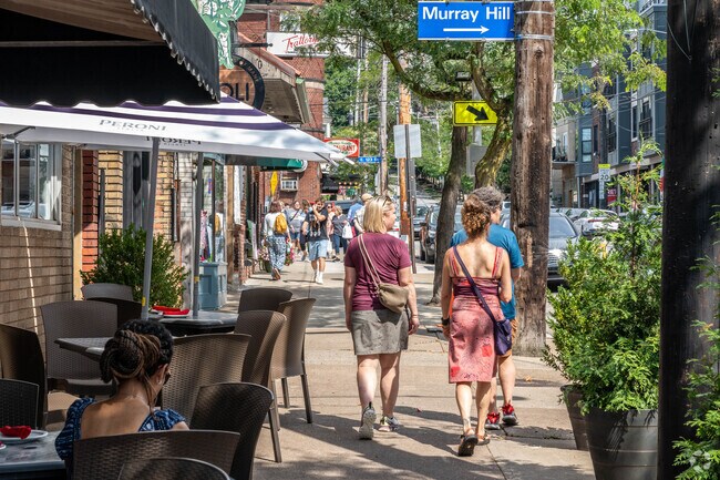 Residents of East Cleveland enjoy the many dining and shopping options in Little Italy.