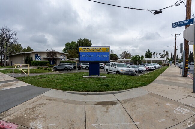 Danube Elementary School, near Mission Hills, strives for educational excellence.