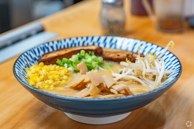 Flame Ramen is just one of many culinary options in and around Annesdale.
