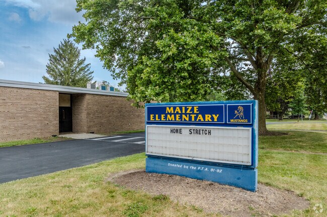 Maize Elementary received a C-minus grade from Niche.