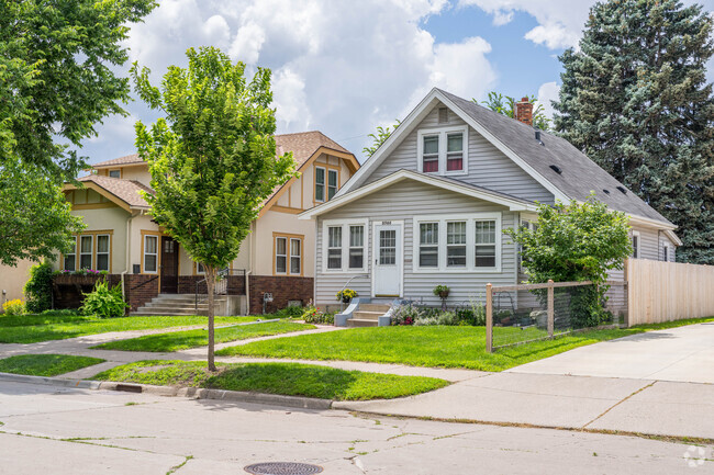 A pair of bungalows in the Marshall Terrace neighborhood.