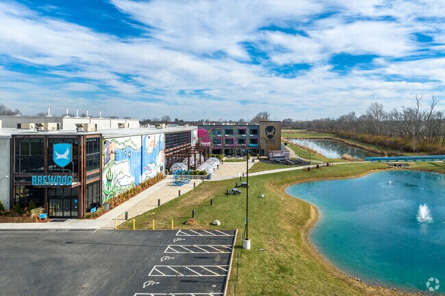 Brew Dog Brewhouse is a large brewery, restaurant hotel.