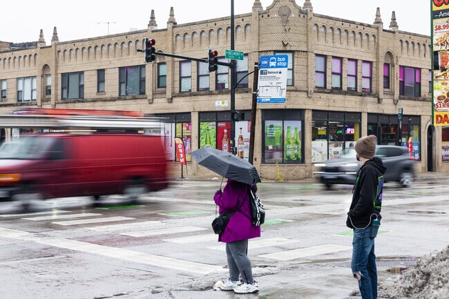 Many local businesses and restaurants in Cragin are located in historic buildings.