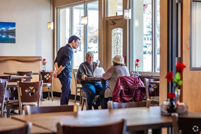 Sample a variety of Asian cuisines at Sun Café near Terry Lake.