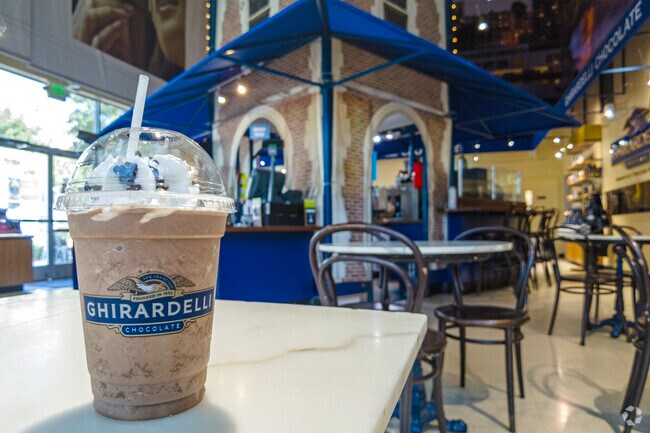 Stop by the famous Ghirardelli Chocolate Outlet and Ice Cream Shop for a treat in French Camp.