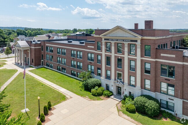 The Elm Street Middle School in downtown Nashua, NH.