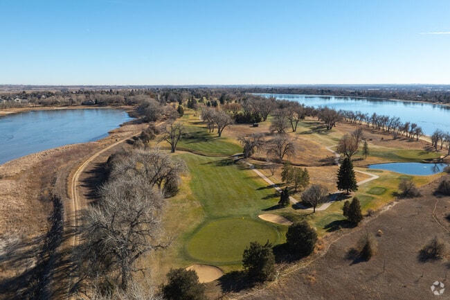 The Fort Collins Country Club offers stunning views of lush landscapes and nature.