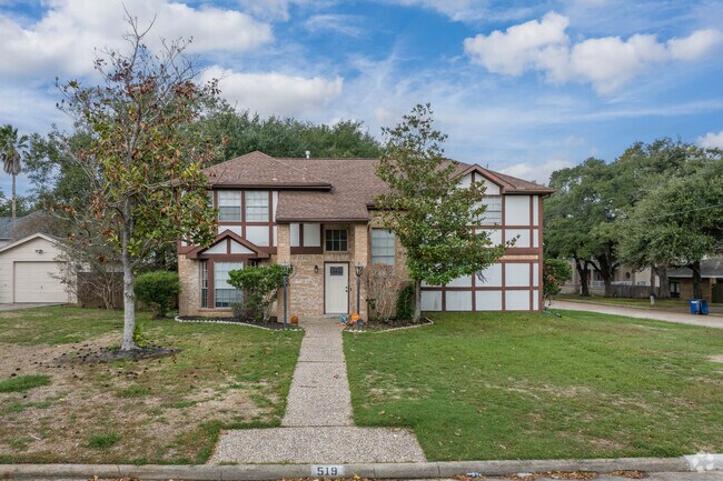Two-story homes with long driveways are popular among residents of Highlands.