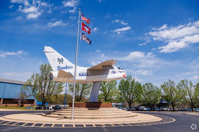 Mountain Home High School is home to the Bombers.
