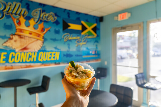 The Conch Queen in Hillcrest is a popular spot for Caribbean food.