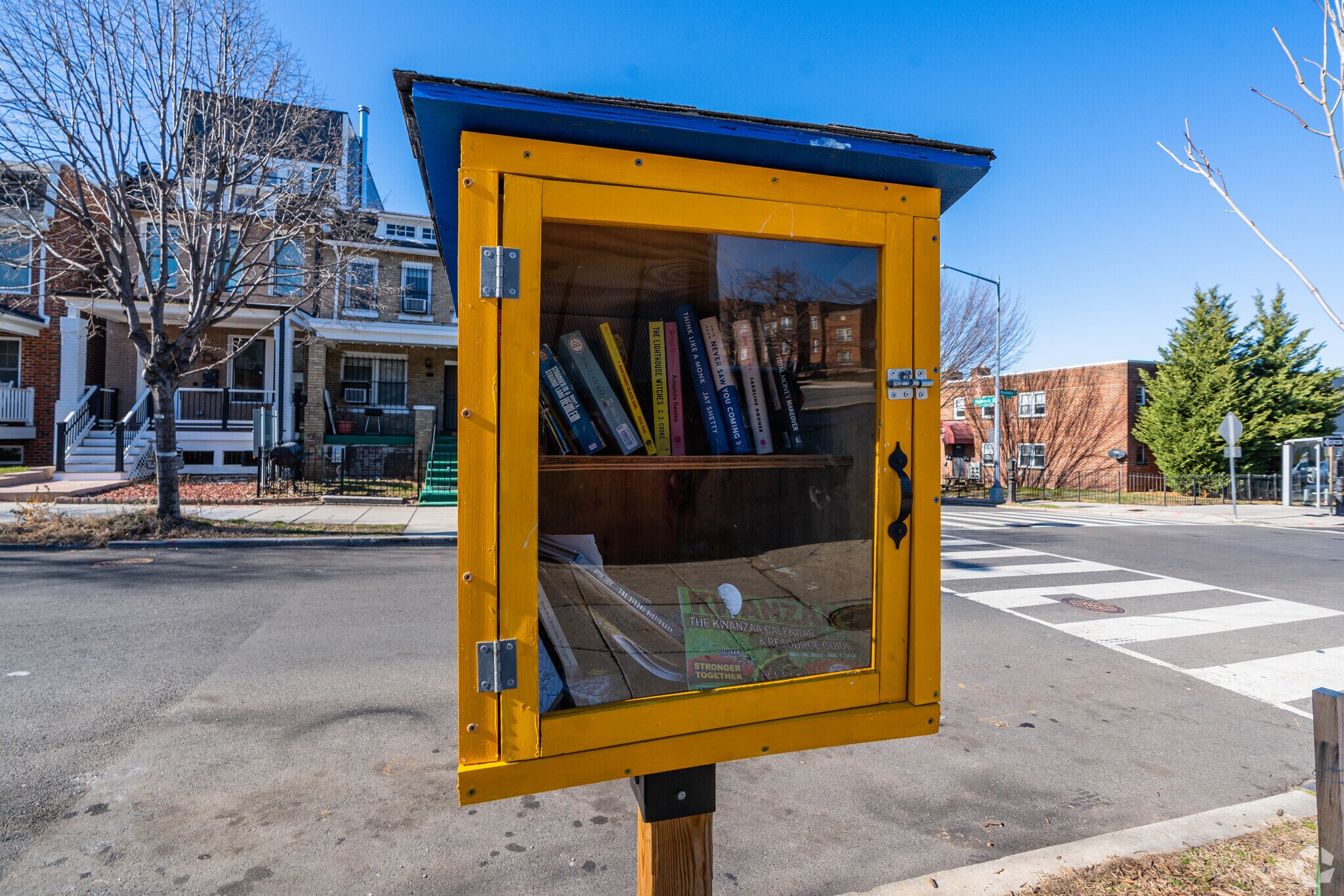 Take a book and leave a book at the community libraries spread all around Trinidad.