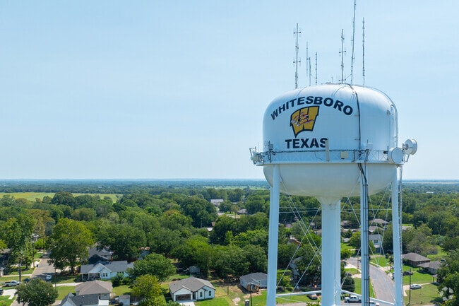 Whitesboro, established in 1860, is a rural community with a population of about 4,000.