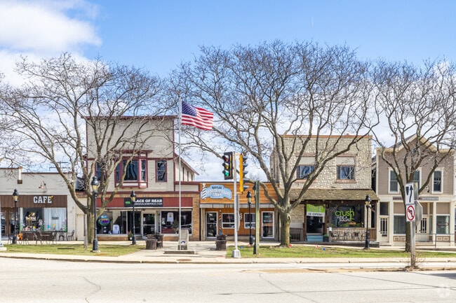 Downtown Mukwonago is a quintessential and charming American town.