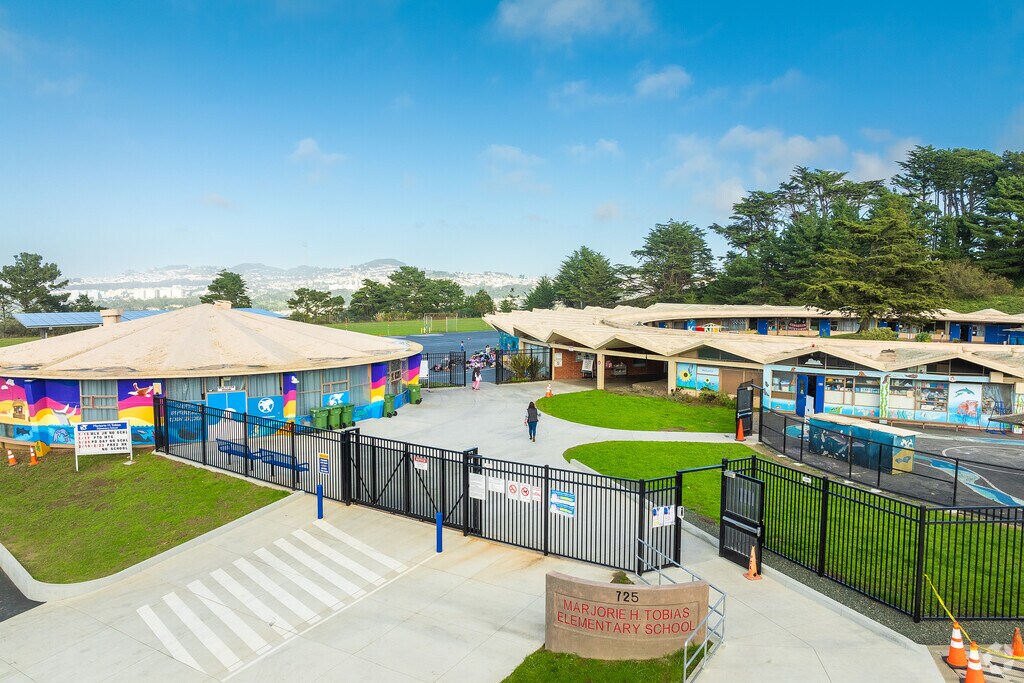 Marjorie H. Tobias Elementary School in the Westlake neighborhood of Daly City, CA.