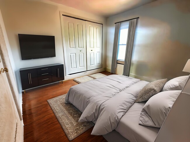 Bedroom furnished