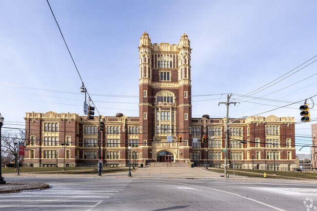 Many East Price Hill families choose Hughes STEM High School.