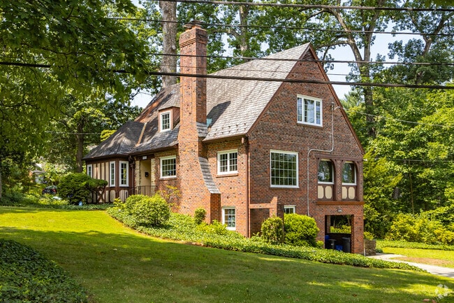 Woodhaven is prominently known for the high number of tudor-style homes found within.