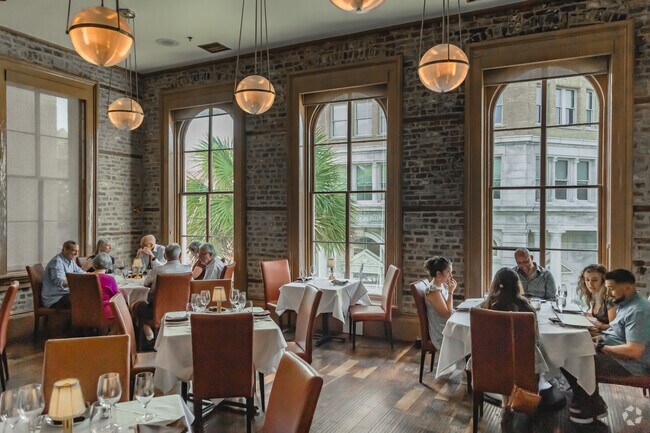 Oak Steakhouse is an amazing restaurant with excellent steak and seafood options locals enjoy.