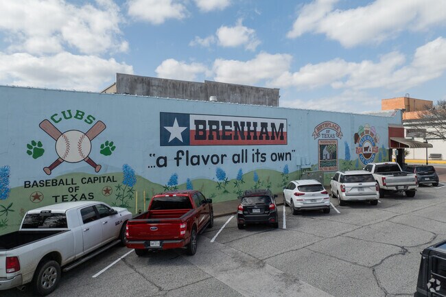 colorful murals are spread through out downtowns buildings.