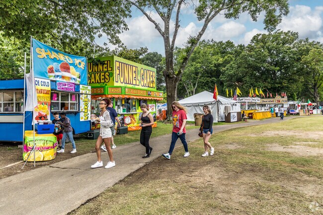 There are many different food and drink options available at the Memphis Italian Festival.